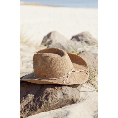 Bedarra Natural Raffia Cowboy Hat