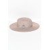 Fiona Sand Wide Brim Travel Fedora